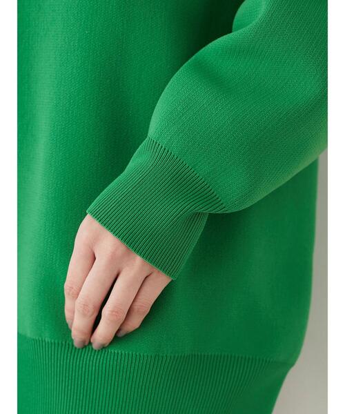 Green Parks(グリーンパークス)の「Bigサイズニットカーディガン*(カーディガン/ボレロ・レディース・サックスブルー/グリーン/ピンクベージュ・FREE)」の22枚目の写真