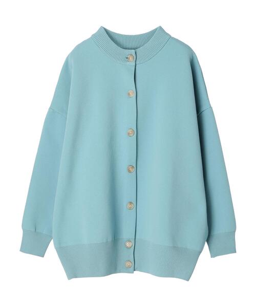 Green Parks(グリーンパークス)の「Bigサイズニットカーディガン*(カーディガン/ボレロ・レディース・サックスブルー/グリーン/ピンクベージュ・FREE)」の8枚目の写真