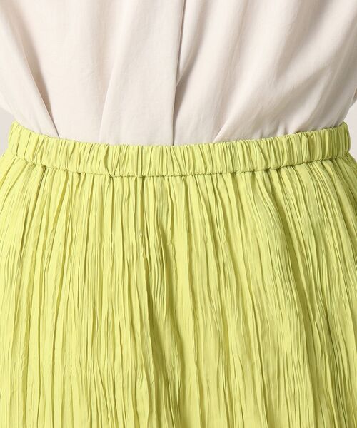 UNTITLED（アンタイトル）の「◆【STORYweb掲載】ワッシャー ティアードスカート（スカート・レディース・ダークブラウン/ブラック/ナチュラル/黄緑系・48/42/00/01/02/03/04/44）」の9枚目の写真