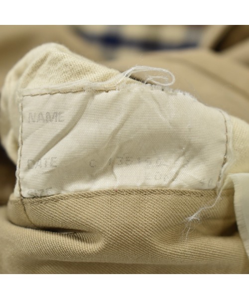 Aquascutum(アクアスキュータム)の「【ヴィンテージ古着】80's Aquascutum/アクアスキュータム 裏地チェック ステンカラーコート(ステンカラーコート・メンズ・ベージュ・40)」の6枚目の写真