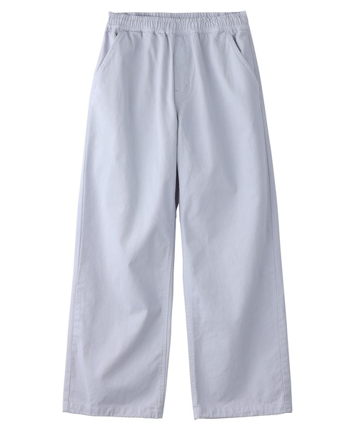 X-girl(エックスガール)の「TWILL EASY PANTS/ツイルパンツ/イージーパンツ(その他パンツ・レディース・ライトグレー/ピンク・XS/S/M)」の6枚目の写真