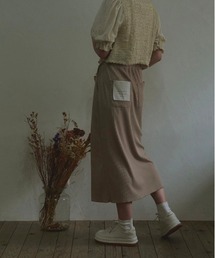 flasher knit skirt/フラッシャーニットスカート