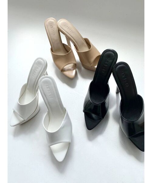 RESEXXY（リゼクシー）の「ピンヒールサンダル（サンダル・レディース・ベージュ/ホワイト/ブラック・LARGE/SMALL/MEDIUM）」の21枚目の写真