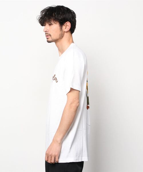 POLeR OUTDOOR STUFF（ポーラーアウトドアスタッフ）の「POLeR OUTDOOR STUFF/ポーラーアウトドアスタッフ　BLOSSOM TEE ブラッサムティー　Tシャツ（Tシャツ/カットソー・メンズ・ホワイト/ブラック・LARGE/X-LARGE）」の3枚目の写真