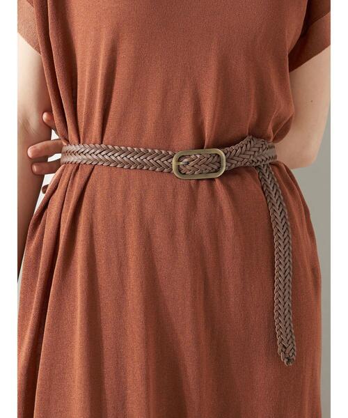 earth music&ecology（アースミュージックアンドエコロジー）の「【TGC着用】メッシュベルト（ベルト・レディース・ブラック/ブラウン・FREE）」の15枚目の写真