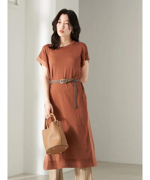 earth music&ecology（アースミュージックアンドエコロジー）の「【TGC着用】メッシュベルト（ベルト・レディース・ブラック/ブラウン・FREE）」の14枚目の写真