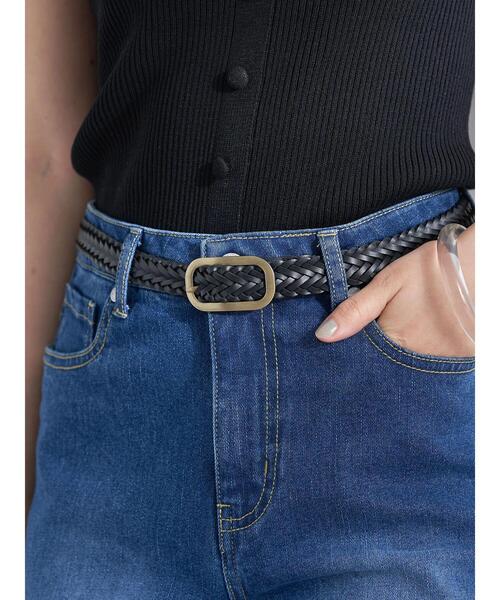 earth music&ecology（アースミュージックアンドエコロジー）の「【TGC着用】メッシュベルト（ベルト・レディース・ブラック/ブラウン・FREE）」の13枚目の写真