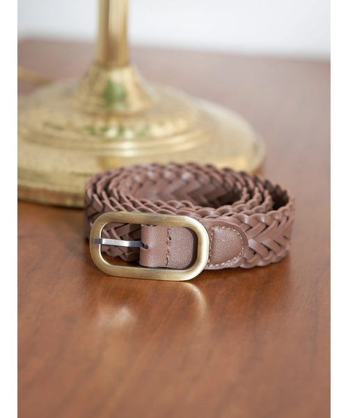 earth music&ecology（アースミュージックアンドエコロジー）の「【TGC着用】メッシュベルト（ベルト・レディース・ブラック/ブラウン・FREE）」の5枚目の写真