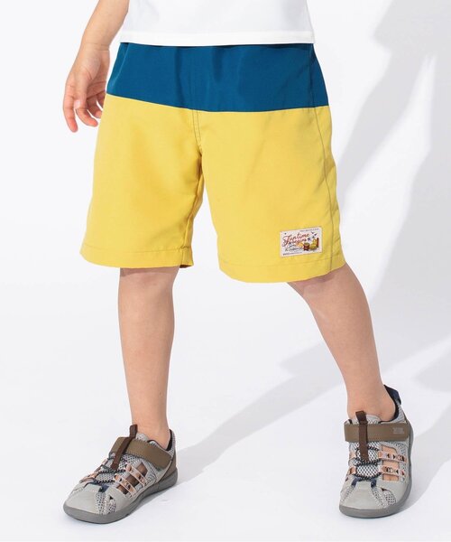 BREEZE（ブリーズ）の「バイカラービーチショーツ_UVカット（水着・キッズ・レッド/ブルー・90/100/140/80/130/120/110）」の2枚目の写真