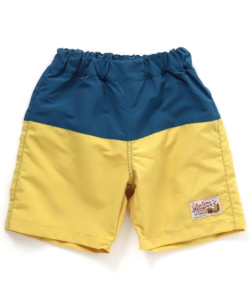 BREEZE（ブリーズ）の「バイカラービーチショーツ_UVカット（水着・キッズ・レッド/ブルー・90/100/140/80/130/120/110）」の7枚目の写真