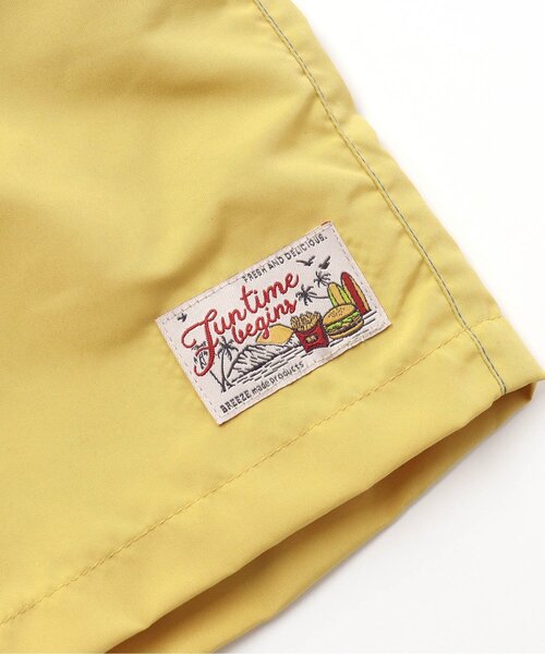 BREEZE（ブリーズ）の「バイカラービーチショーツ_UVカット（水着・キッズ・レッド/ブルー・90/100/140/80/130/120/110）」の15枚目の写真