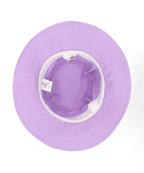 HOLLINGWORTH COUNTRY OUTFITTERS(ホリングワース カントリーアウトフィッターズ)の「【Hollingworth country outfitters】Deep Bucket Hat(ハット・レディース・パープル系その他/ピンク/ライトグリーン・FREE)」の10枚目の写真