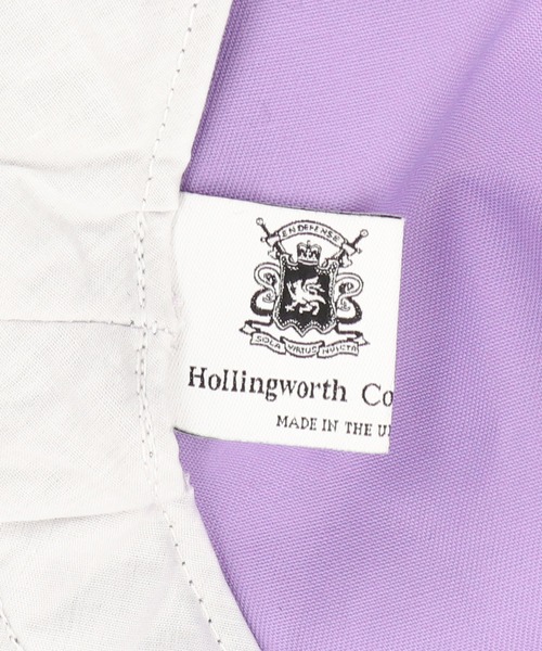 HOLLINGWORTH COUNTRY OUTFITTERS(ホリングワース カントリーアウトフィッターズ)の「【Hollingworth country outfitters】Deep Bucket Hat(ハット・レディース・パープル系その他/ピンク/ライトグリーン・FREE)」の11枚目の写真