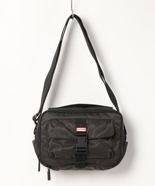 HUNTER（ハンター）の「NYLON THREE-WAY TOPCLIP XBODY（ボディバッグ/ウエストポーチ・レディース・ブラック/ネイビー/ダークオリーブ/ピンク・FREE）」の3枚目の写真