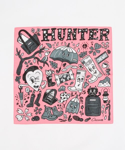 HUNTER（ハンター）の「NYLON THREE-WAY TOPCLIP XBODY（ボディバッグ/ウエストポーチ・レディース・ブラック/ネイビー/ダークオリーブ/ピンク・FREE）」の7枚目の写真