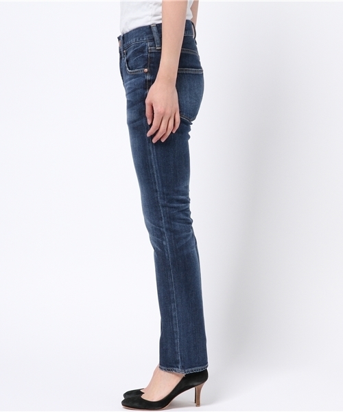 D/ESTNATION（ディー エストネーション）の「RED CARD デニムパンツ（デニムパンツ・レディース・ブルー・22/23/24/25/26/27）」の6枚目の写真