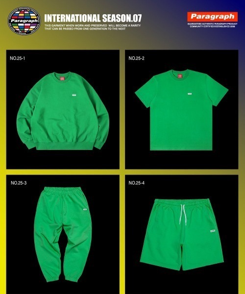 Paragraph（パラグラフ）の「【PARAGRAPH/パラグラフ】22SS025-3 Bottega Cotton Sweatpants（スウェットパンツ・レディース・グリーン・FREE）」の4枚目の写真