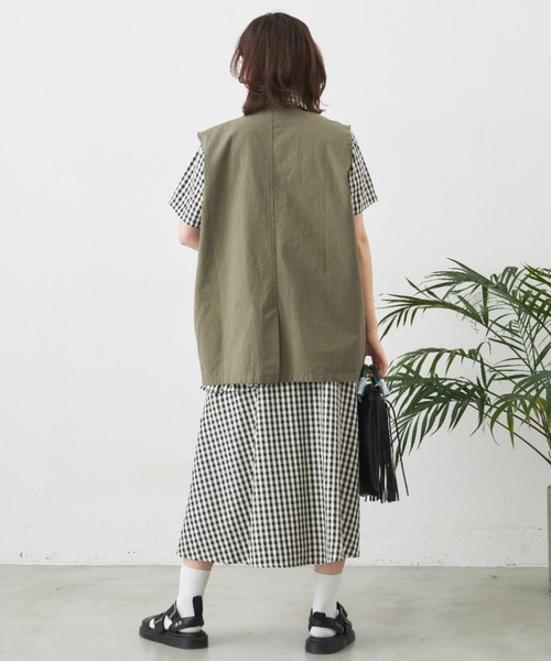MERLOT(メルロー)の「パターンバリエーションシャツ/セットアップ対応(Tシャツ/カットソー・レディース・ピンク/グリーン/ブラック・FREE)」の13枚目の写真