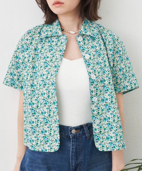 MERLOT(メルロー)の「パターンバリエーションシャツ/セットアップ対応(Tシャツ/カットソー・レディース・ピンク/グリーン/ブラック・FREE)」の16枚目の写真