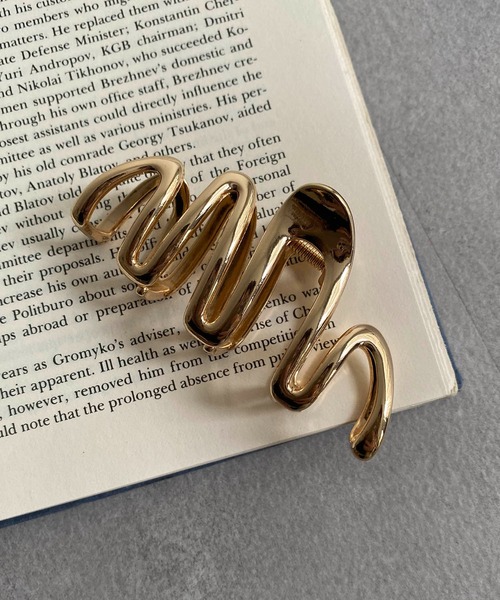 GOLDY（ゴールディ）の「【GOLDY/ゴールディ】グラフィティバンス（バレッタ/ヘアクリップ・レディース・シルバー/ゴールド・FREE）」の4枚目の写真