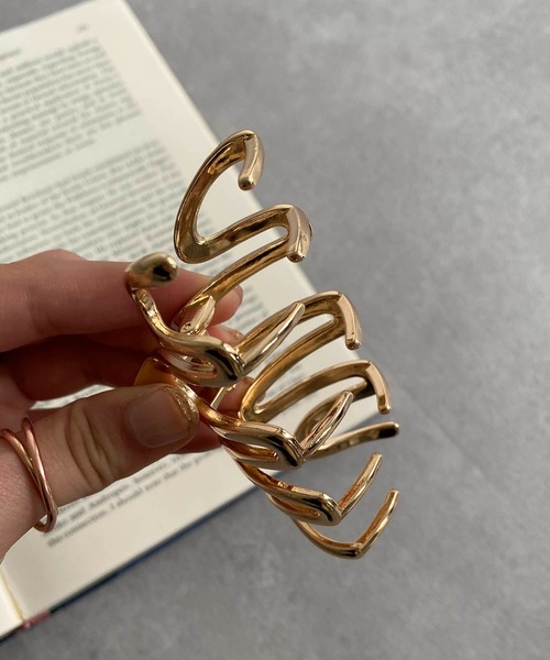 GOLDY（ゴールディ）の「【GOLDY/ゴールディ】グラフィティバンス（バレッタ/ヘアクリップ・レディース・シルバー/ゴールド・FREE）」の5枚目の写真