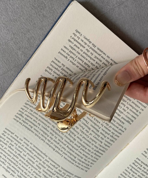 GOLDY（ゴールディ）の「【GOLDY/ゴールディ】グラフィティバンス（バレッタ/ヘアクリップ・レディース・シルバー/ゴールド・FREE）」の6枚目の写真