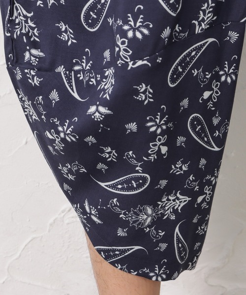 NAVY(ネイビー)の「接触冷感 レーヨンバルーンクロップトパンツ サルエルパンツ アラジンパンツ(その他パンツ・メンズ・チャコール/ブルー/ブラック/ネイビー/ネイビー×ホワイト/ブラウン・L/XL/M)」の7枚目の写真