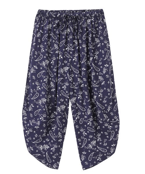 NAVY(ネイビー)の「接触冷感 レーヨンバルーンクロップトパンツ サルエルパンツ アラジンパンツ(その他パンツ・メンズ・チャコール/ブルー/ブラック/ネイビー/ネイビー×ホワイト/ブラウン・L/XL/M)」の16枚目の写真