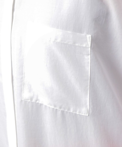 LEPSIM（レプシィム）の「BIGポンチョシャツチュニック　281826（シャツ/ブラウス・レディース・ブラック/オフホワイト/ピンク/グリーン・FREE）」の20枚目の写真