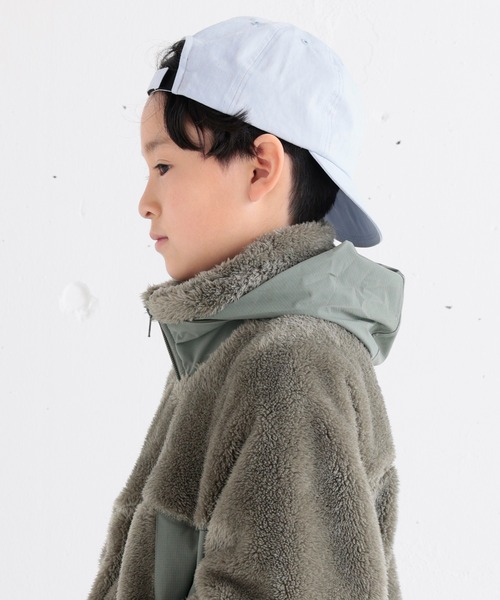 ARCH & LINE(アーチアンドライン)の「コットンツイルキャップ COTTON TWILL CLUB CAP(キャップ・キッズ・サックスブルー/ピンク/スミクロ/ライトベージュ・54/57/48)」の8枚目の写真