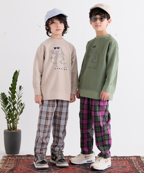 ARCH & LINE(アーチアンドライン)の「コットンツイルキャップ COTTON TWILL CLUB CAP(キャップ・キッズ・サックスブルー/ピンク/スミクロ/ライトベージュ・54/57/48)」の12枚目の写真