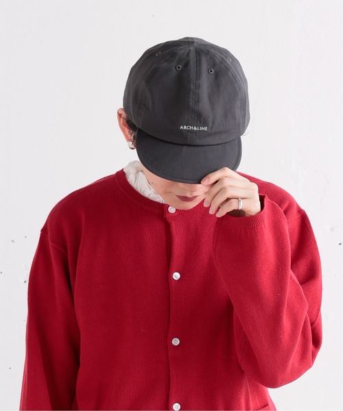 ARCH & LINE(アーチアンドライン)の「コットンツイルキャップ COTTON TWILL CLUB CAP(キャップ・キッズ・サックスブルー/ピンク/スミクロ/ライトベージュ・54/57/48)」の13枚目の写真
