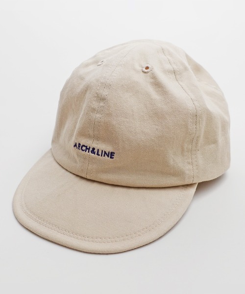 ARCH & LINE(アーチアンドライン)の「コットンツイルキャップ COTTON TWILL CLUB CAP(キャップ・キッズ・サックスブルー/ピンク/スミクロ/ライトベージュ・54/57/48)」の21枚目の写真