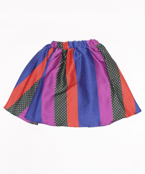 A BOND（アボンド）の「スカーフスカート（kids/S～LL）（スカート・キッズ・イエロー/マルチ・LL/S/M/L）」の2枚目の写真