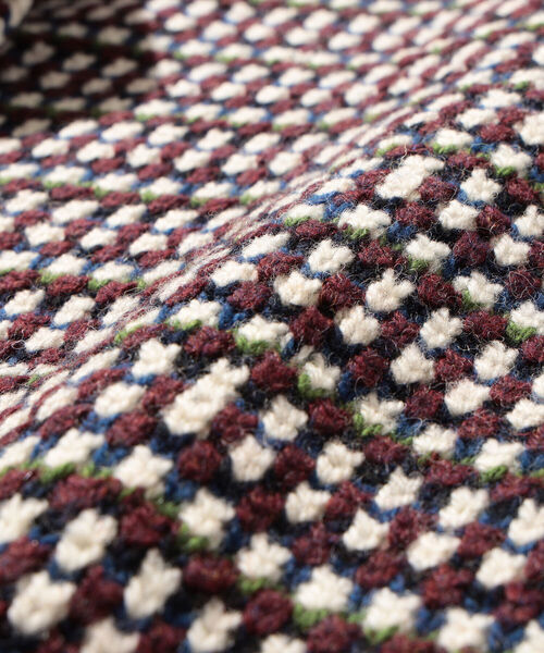 BEAMS（ビームス）の「BEAMS / マルチ ジャカード クルーネック ニット（ニット/セーター・メンズ・オフホワイト/グリーン・XL/M/S/L）」の18枚目の写真