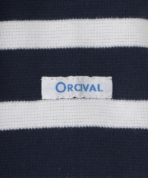 ORCIVAL（オーシバル）の「ORCIVAL | ビッグサイズ ラッセルフレンチ セーラーTシャツ UNISEX（チュニック・レディース・ブルー系その他/ブルー系その他6・8/7）」の19枚目の写真