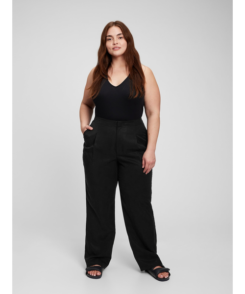 GAP(ギャップ)の「ハイライズ ソフトスーツパンツ(その他パンツ・レディース・ベージュ/ブラック/グリーン/ベージュ系その他・000/0/2/00/10/4/6/8)」の18枚目の写真