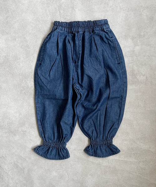 CALMIA(カルミア)の「デニムキャンディーパンツ(90~150cm)(デニムパンツ・キッズ・ネイビー・90/100/110/120/130/140/150)」の6枚目の写真