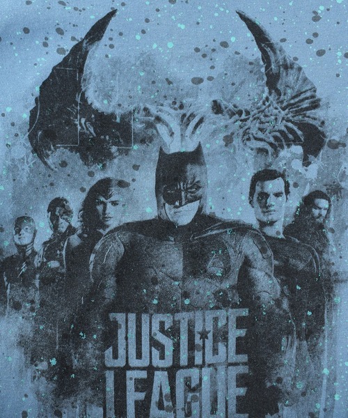 MARVEL（マーベル）の「【ヴィンテージ古着】MARVEL / マーベル JUSTICE LEAGUE ジャスティスリーグ プリントTシャツ（Tシャツ/カットソー・メンズ・ブルー・MEDIUM）」の3枚目の写真