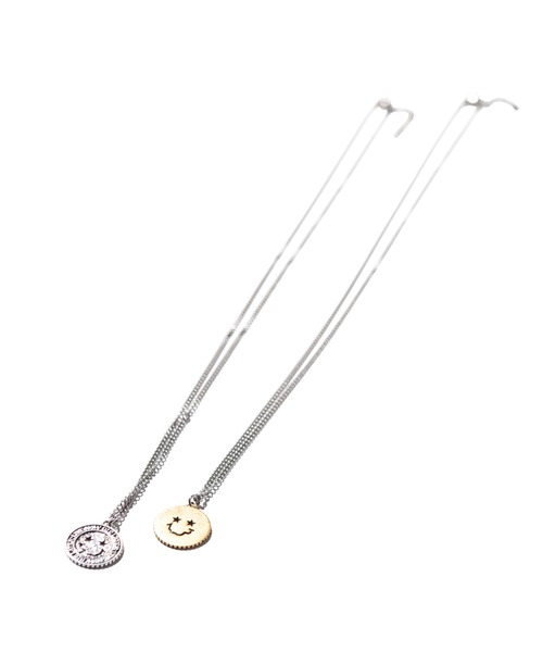 glamb(グラム)の「Smoke Beats Coin Necklace / スモークビーツコインネックレス(ネックレス・メンズ・シルバー/ゴールド・FREE)」の8枚目の写真