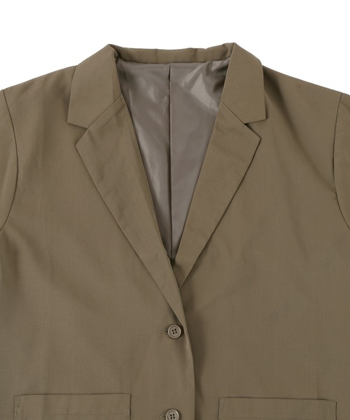 Figments（フィグメンツ）の「オーバーテーラードジャケット（テーラードジャケット・レディース・ブラック/ベージュ/カーキ・FREE）」の16枚目の写真