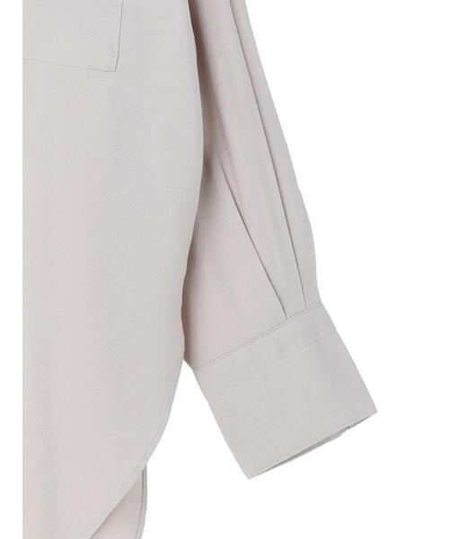 rem closet（レムクローゼット）の「オーバーワークシャツ（シャツ/ブラウス・レディース・カーキ/ブラック/ピンク系その他3/ベージュ・FREE）」の16枚目の写真