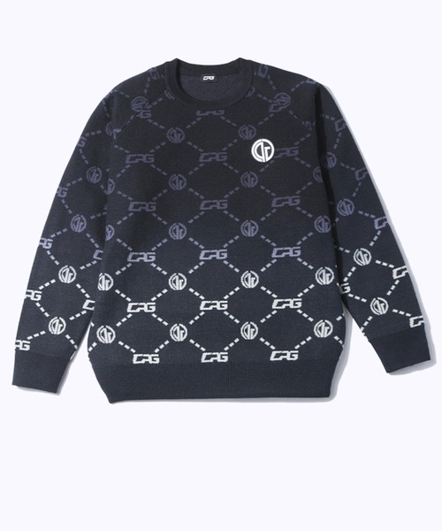 gradient logo sweater（グラデションロゴセーター）（ニット/セーター