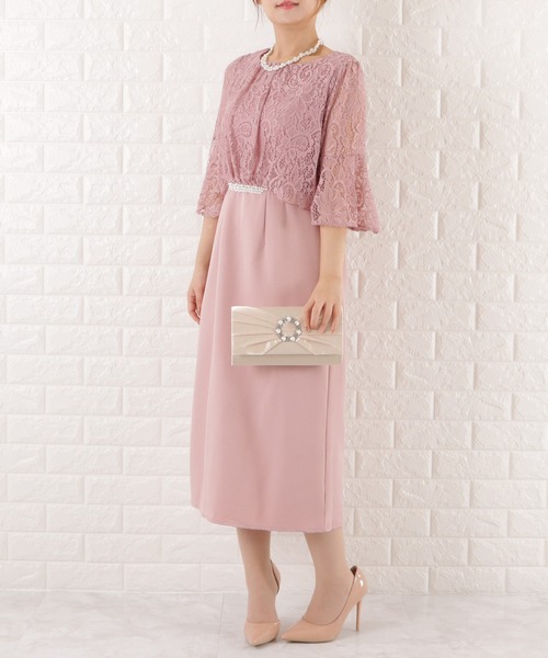 Lace Ladies(レースレディース)の「サークルビジュー2wayクラッチバッグ(クラッチバッグ・レディース・ブラック/ベージュ/グレー・FREE)」の8枚目の写真