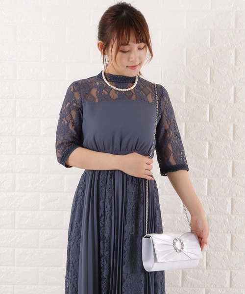 Lace Ladies(レースレディース)の「サークルビジュー2wayクラッチバッグ(クラッチバッグ・レディース・ブラック/ベージュ/グレー・FREE)」の13枚目の写真