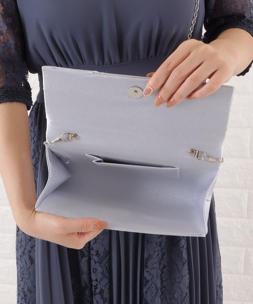 Lace Ladies(レースレディース)の「サークルビジュー2wayクラッチバッグ(クラッチバッグ・レディース・ブラック/ベージュ/グレー・FREE)」の18枚目の写真