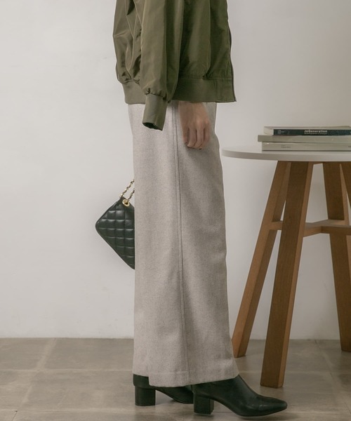 URBAN RESEARCH Sonny Label(アーバンリサーチサニーレーベル)の「ツイードワイドパンツ(その他パンツ・レディース・チャコールグレー/ライトグレー/ベージュ・36/38)」の13枚目の写真