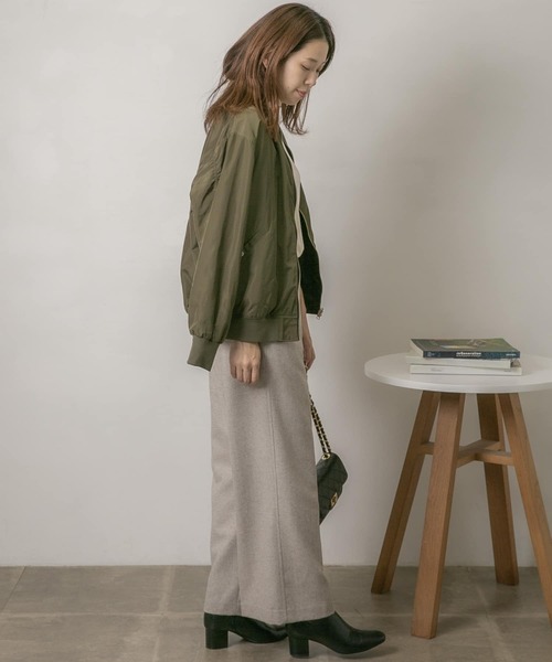 URBAN RESEARCH Sonny Label(アーバンリサーチサニーレーベル)の「ツイードワイドパンツ(その他パンツ・レディース・チャコールグレー/ライトグレー/ベージュ・36/38)」の18枚目の写真