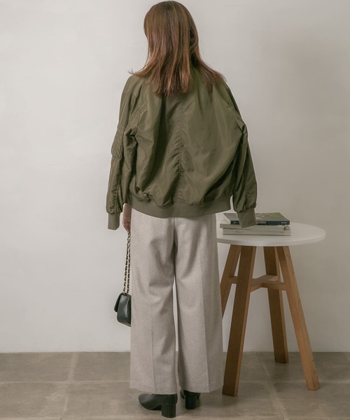 URBAN RESEARCH Sonny Label(アーバンリサーチサニーレーベル)の「ツイードワイドパンツ(その他パンツ・レディース・チャコールグレー/ライトグレー/ベージュ・36/38)」の19枚目の写真
