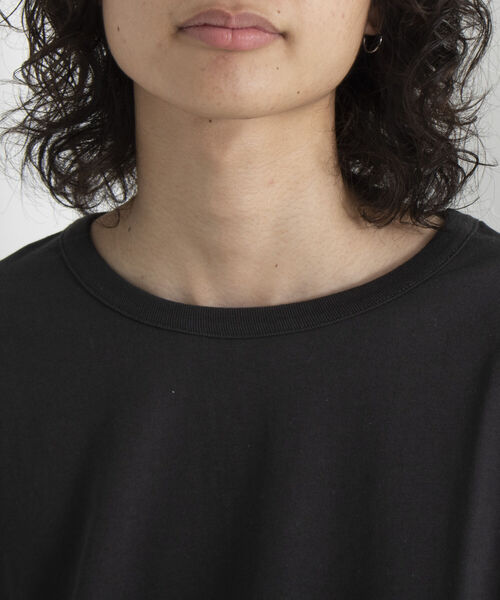 GLOSTER（グロスター）の「【GLOSTER/グロスター】レイヤードラウンドロンT（Tシャツ/カットソー・メンズ・オフホワイト/ミント/チャコールグレー/ベージュ・S/M/L）」の9枚目の写真